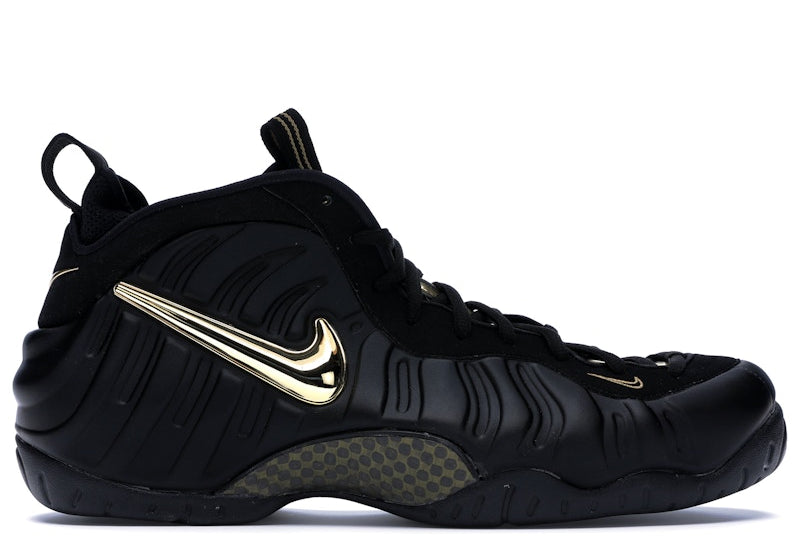 Nike Air Foamposite Pro Black Metallic Gold (Preowned Size 11)