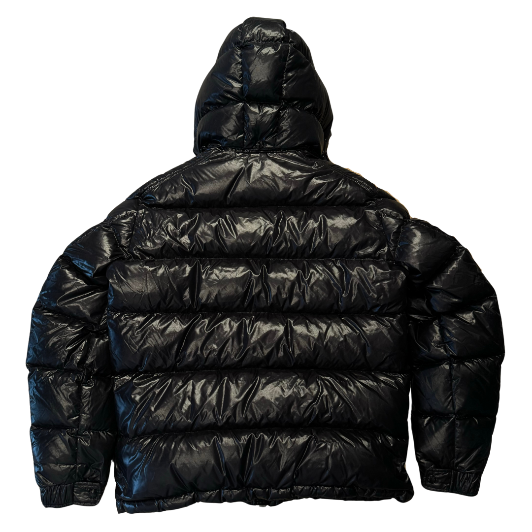 Moncler Maya Giubbotto Jacket Black (Preowned Size 4/L)