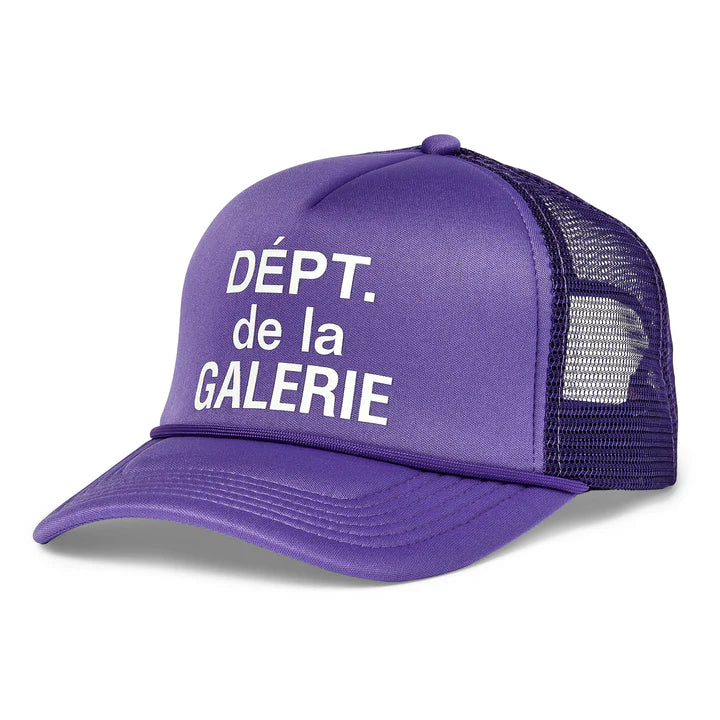 Gallery Dept French Logo Trucker Hat Purple, brand new – photo 1 of 2