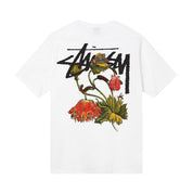 Stussy Withered Flower Tee White