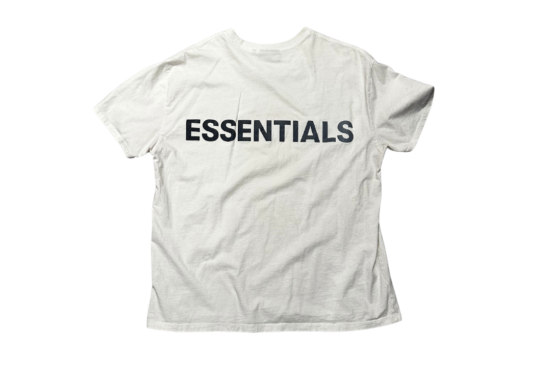 Fear of God Essentials T-Shirt (SS19) White (Preowned)