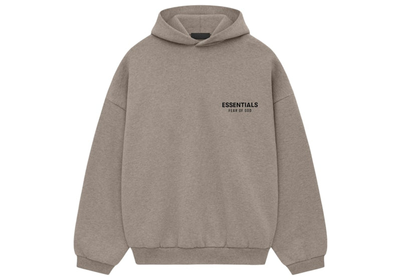 Fear of God Essentials Fleece Hoodie (FW24) Heather Gray