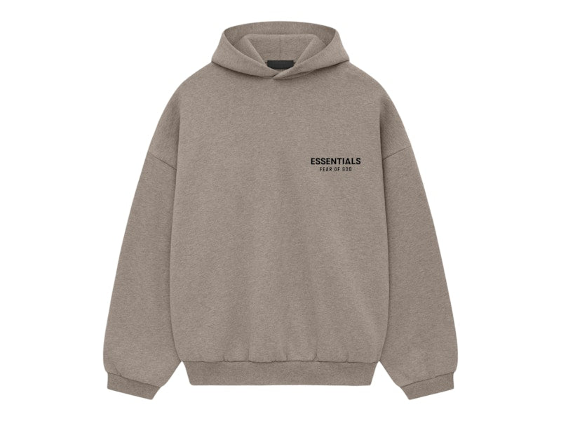 Fear of God Essentials Fleece Hoodie (FW24) Heather Gray