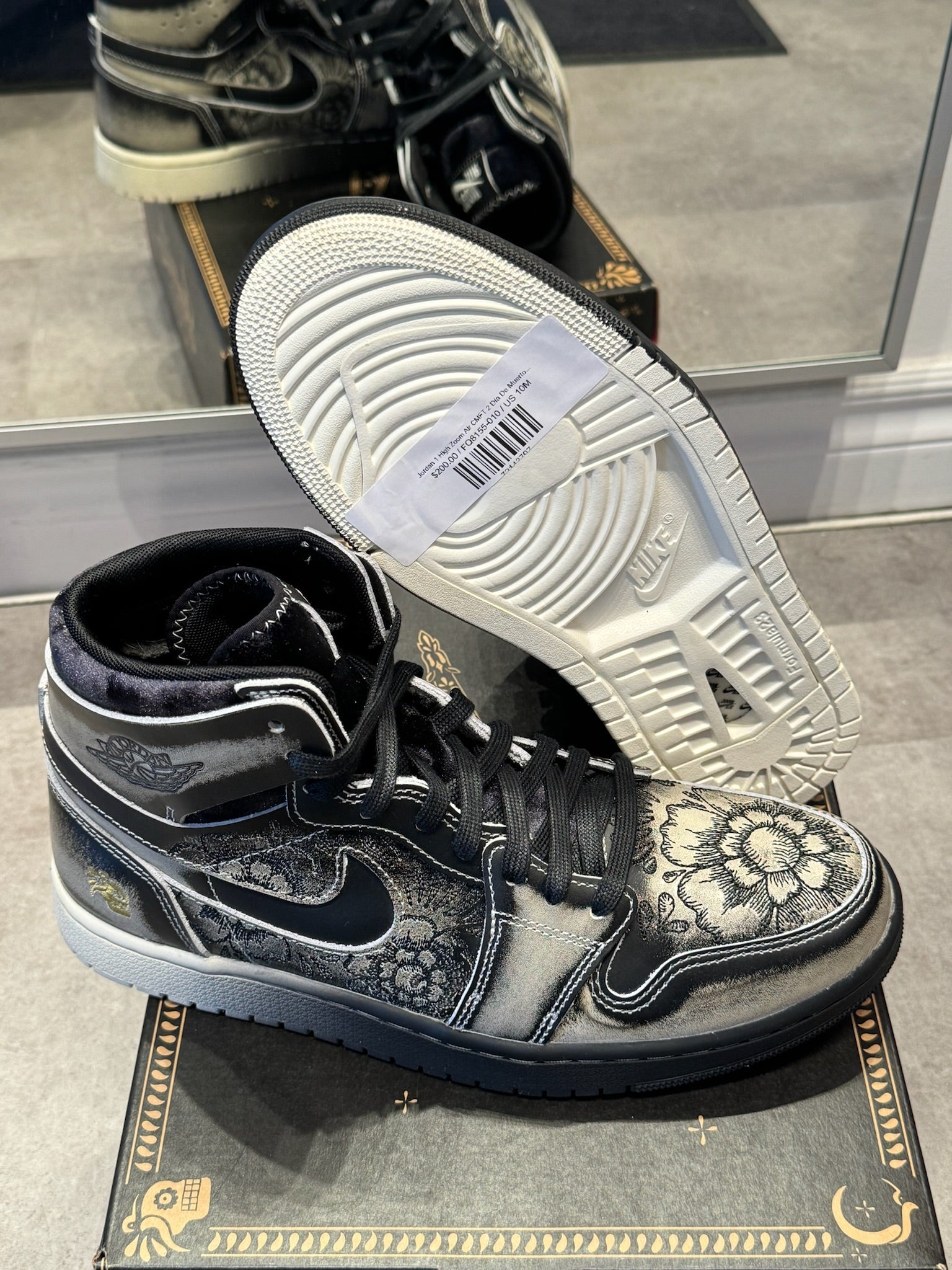 Jordan 1 High Zoom Air CMFT 2 Día De Muertos (Preowned)