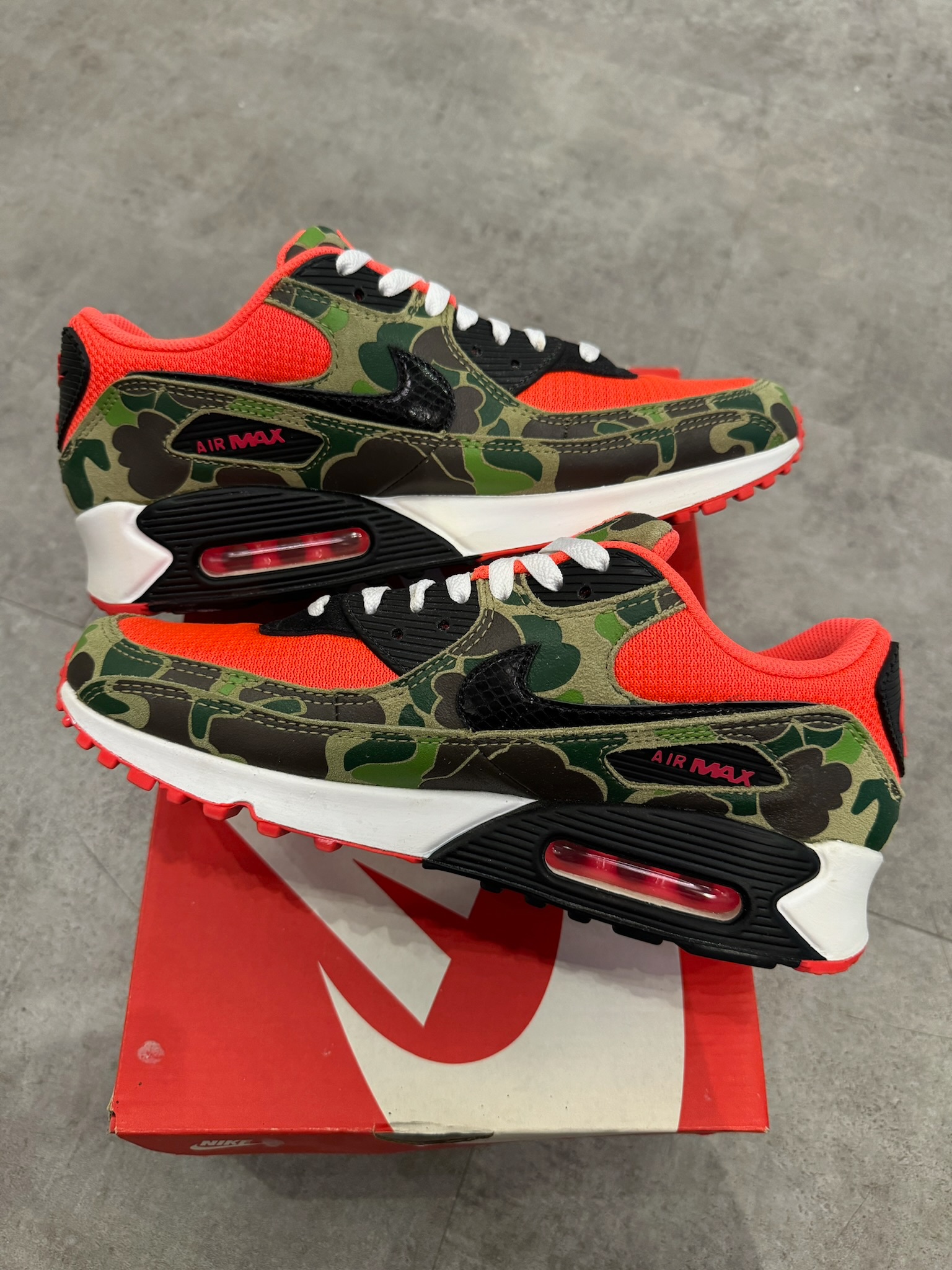 Nike Air Max 90 Reverse Duck Camo (2020) (Preowned Size 9)