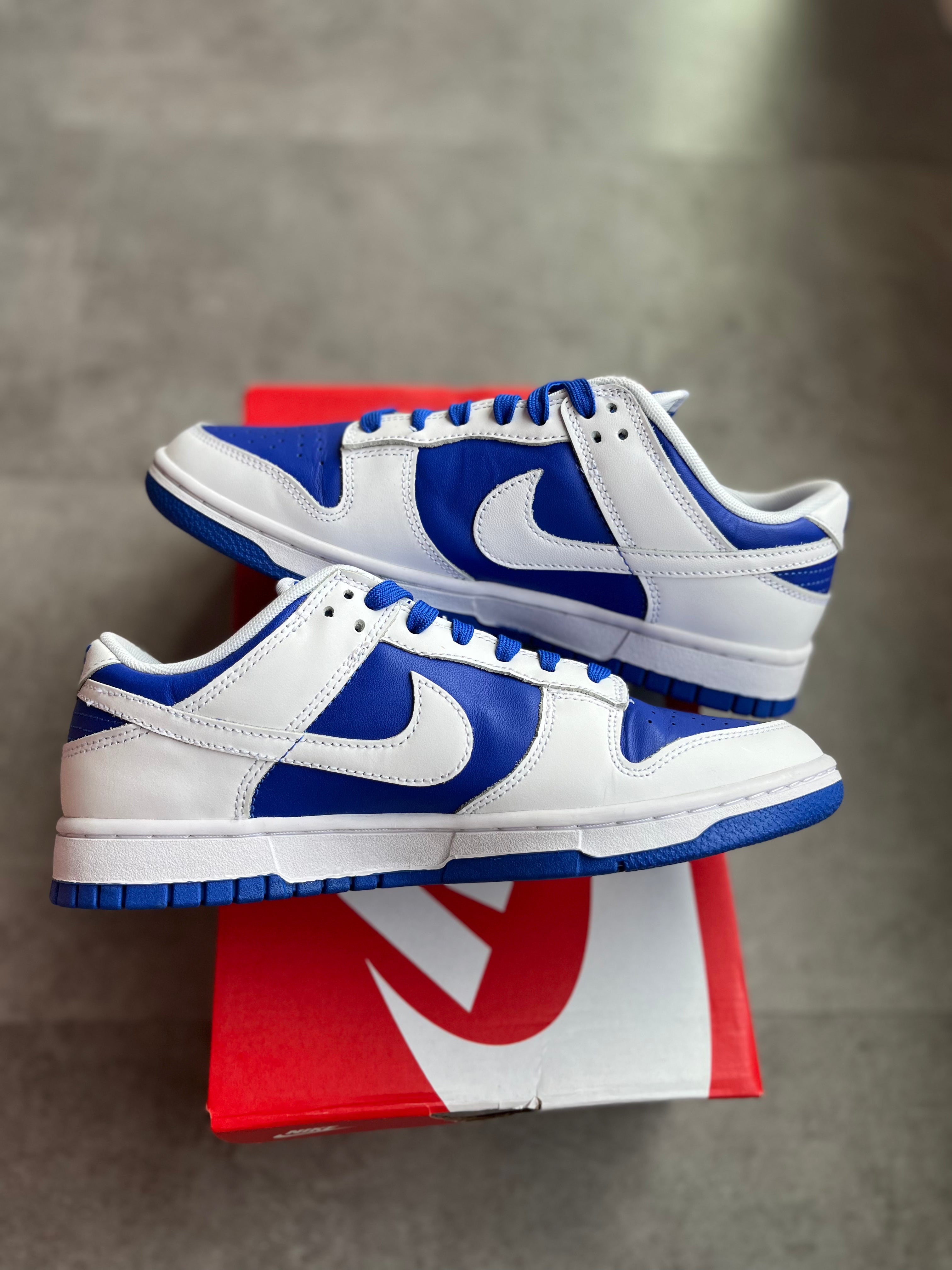 Nike Dunk Low Racer Blue White (Preowned)