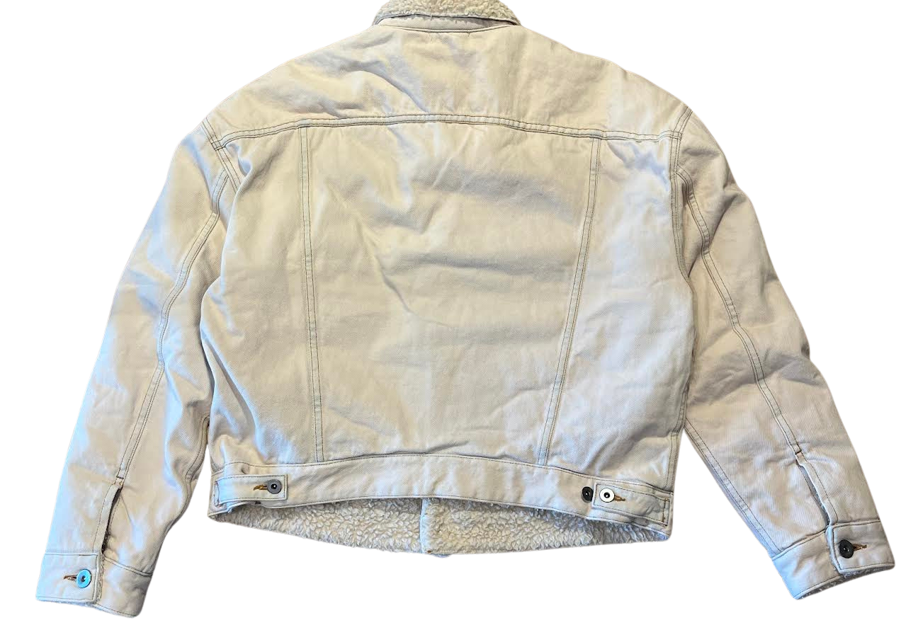 Yeezy Season 5 Sherpa Denim Jacket Natural (Preowned)