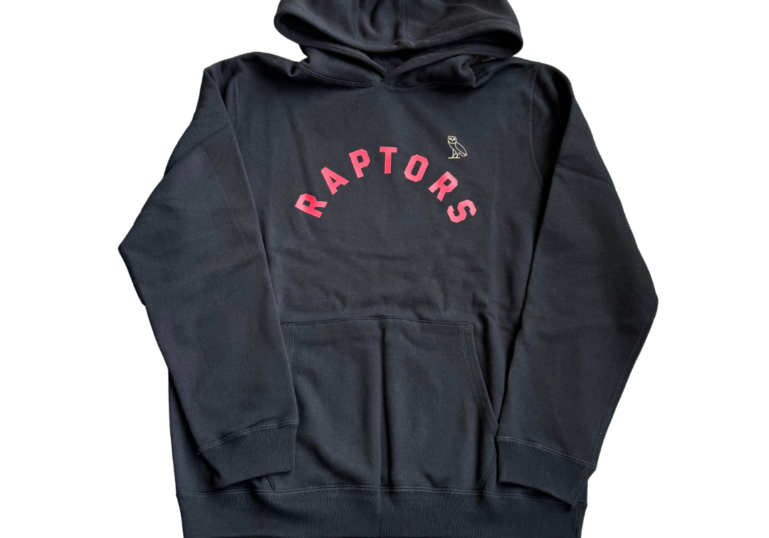 Ovo Toronto Raptors Arch Hoodie Black