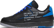 Jordan 2 Retro Low SP Off-White Black Blue