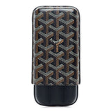 Goyard Churchill 3 Cigar Case Black