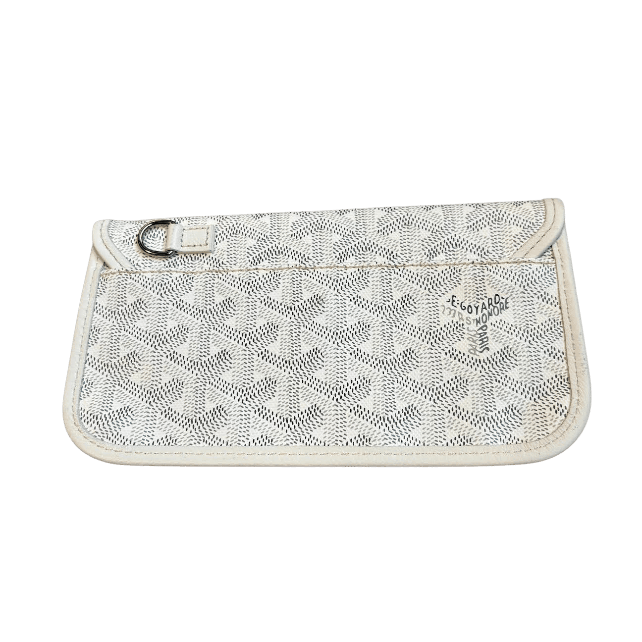 Goyard St. Louis Pouch White, lightly pre-owned – photo 2 of 2