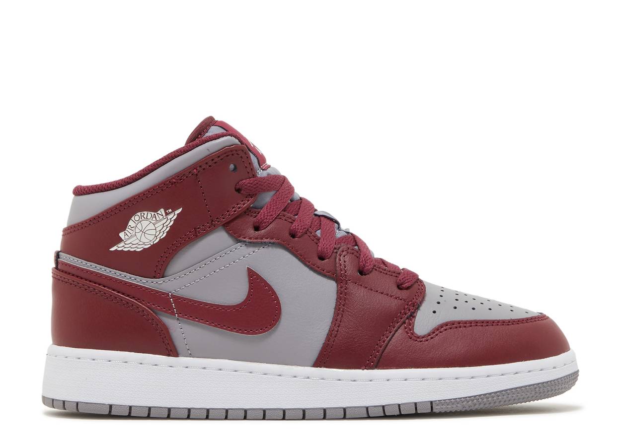 Jordan 1 Mid Cherrywood Red (GS)