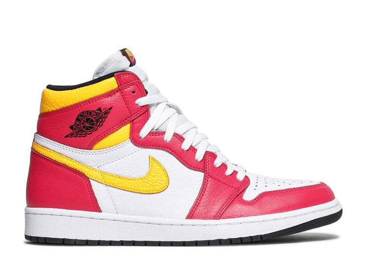 Jordan 1 Retro High Light Fusion Red