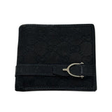 Gucci GG Canvas Belt Wallet Black - Pre-Owned