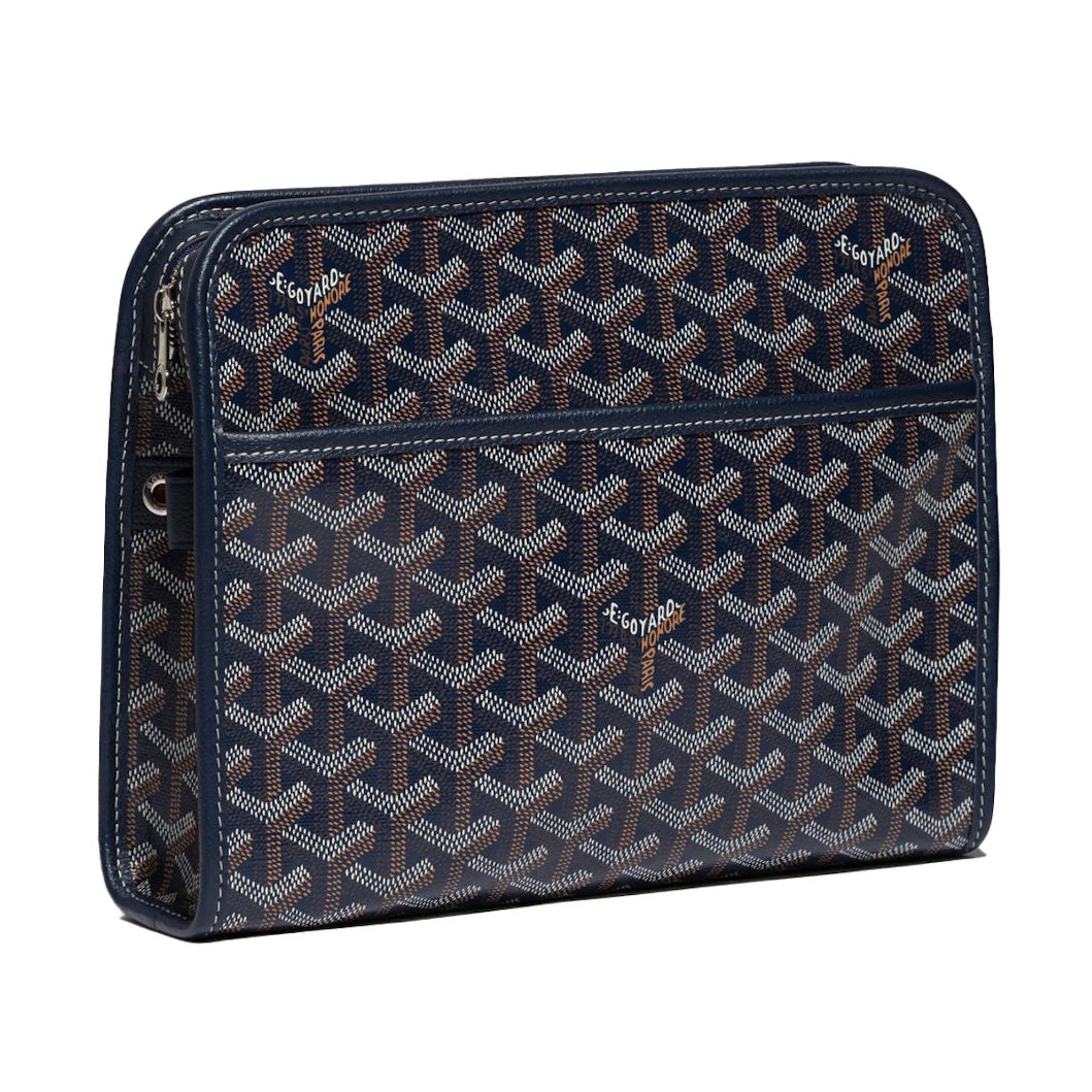 Goyard Jouvence MM Toiletry Bag Dark Blue