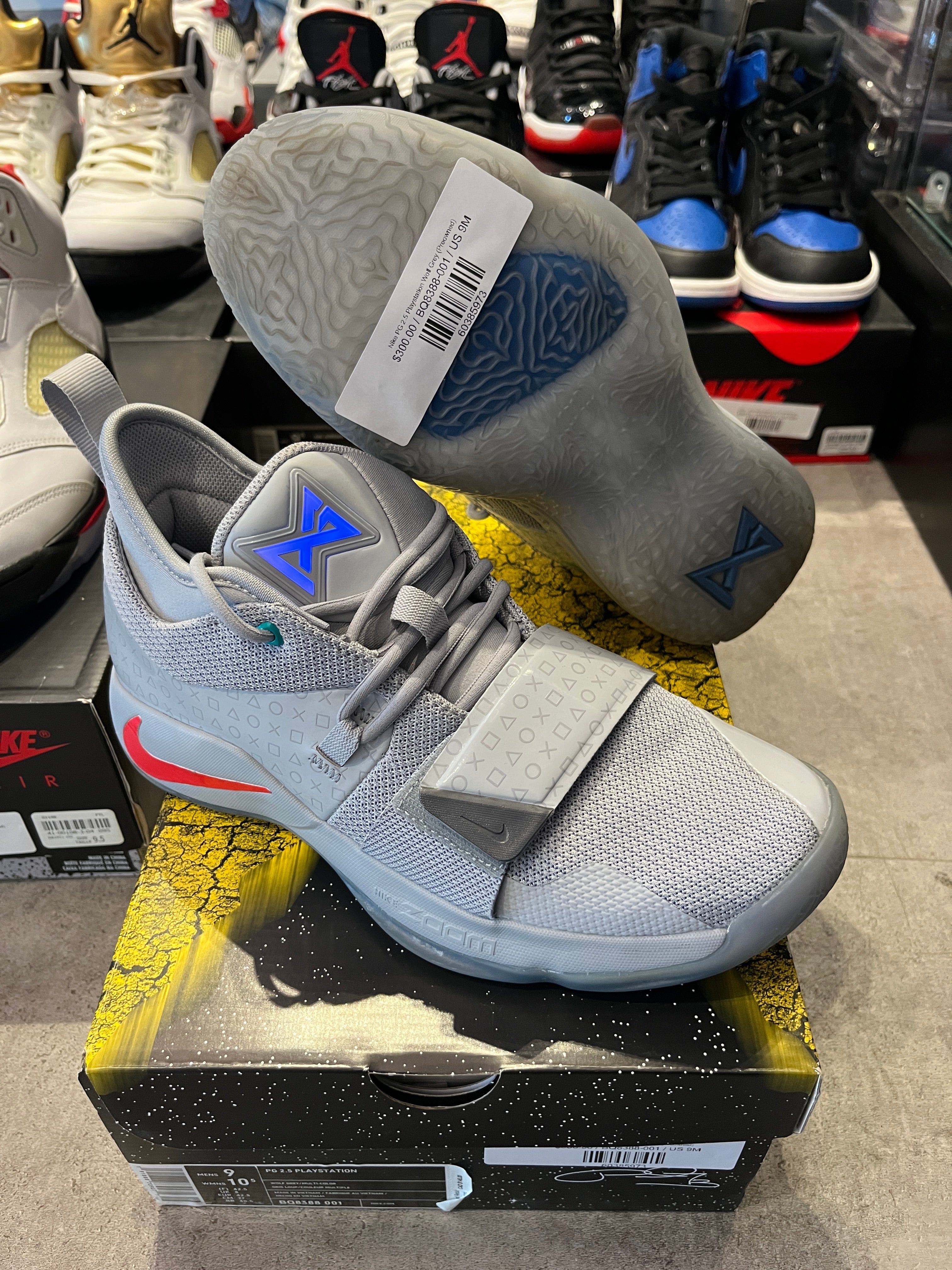 Nike PG 2.5 Playstation Wolf Grey (Preowned)