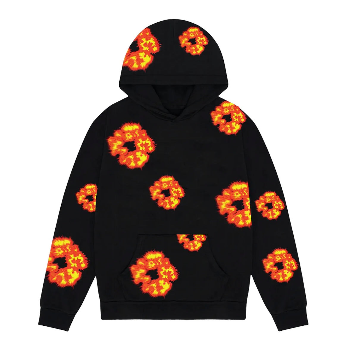 Denim Tears x Offset Wreath Hoodie Black