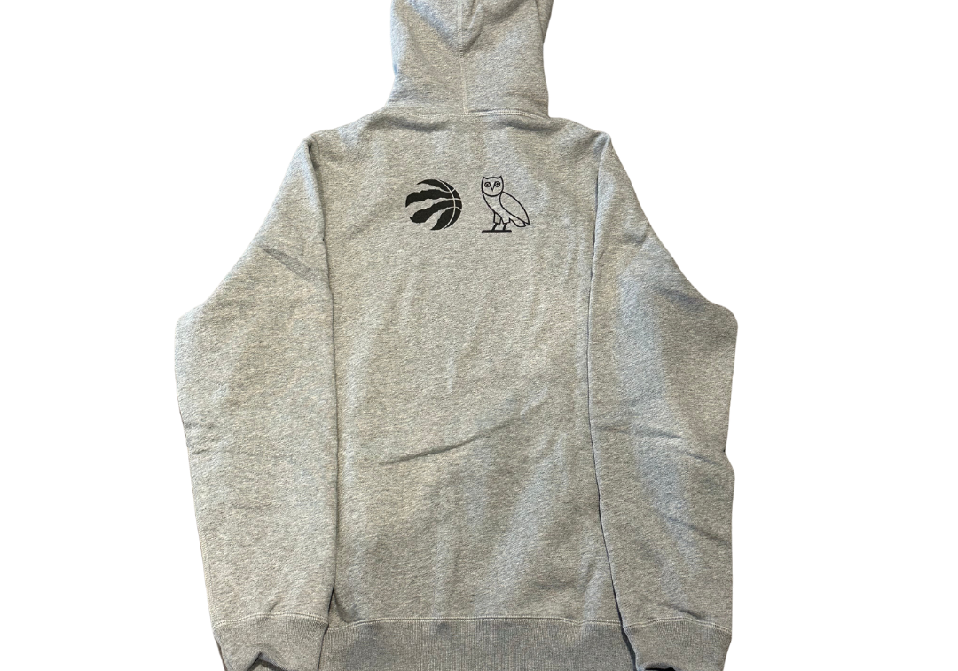 Ovo Toronto Raptors Hoodie Grey