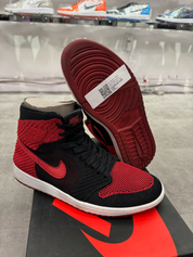 Air Jordan 1 Retro High Flyknit Bred (Preowned Size 10)