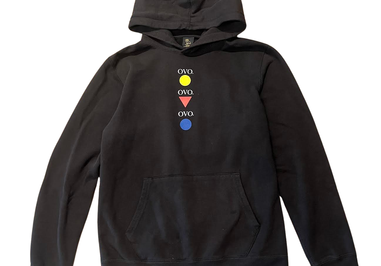 Ovo Shapes Logo Hoodie Black (Preowned)