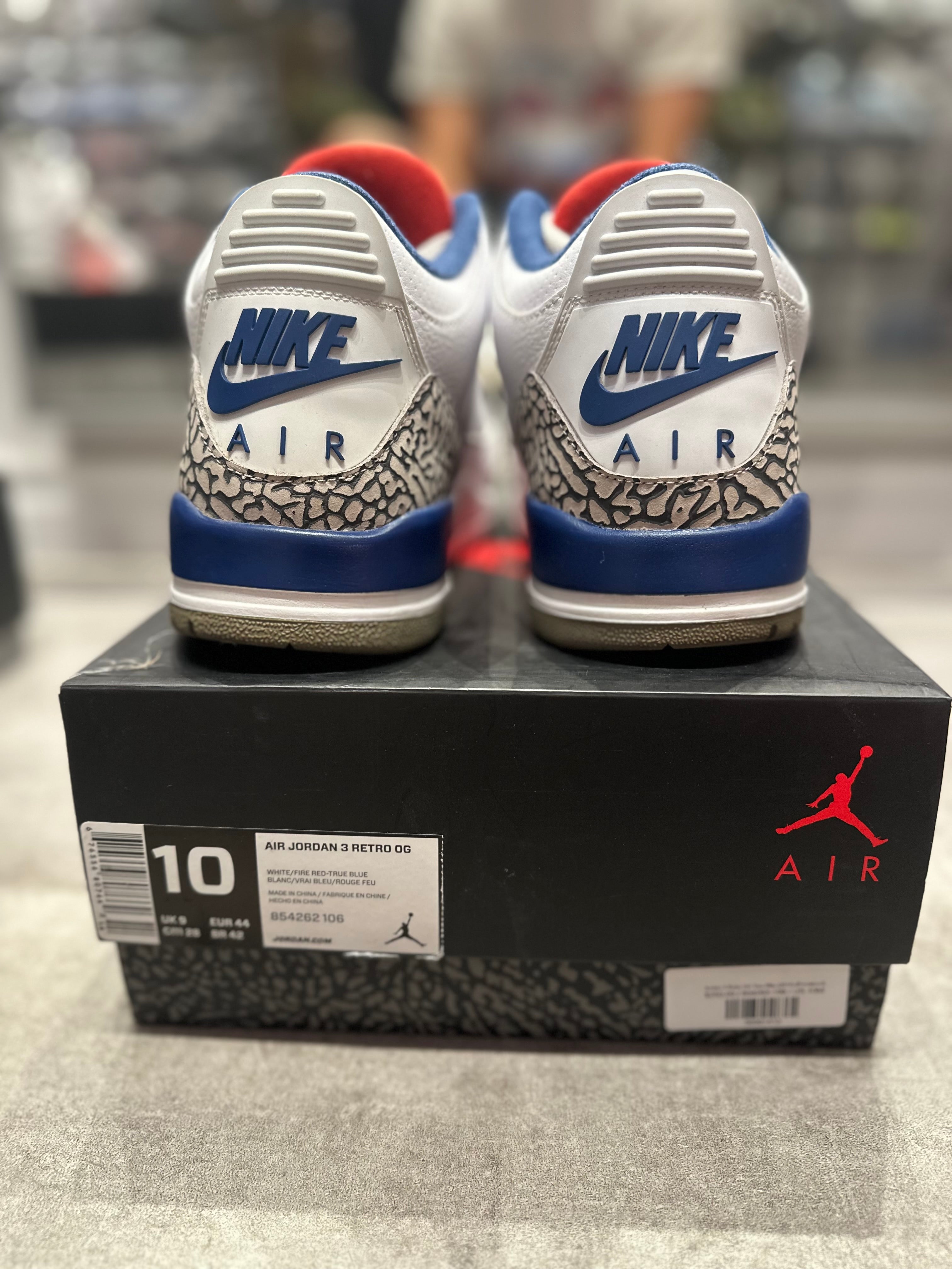 Jordan 3 Retro OG True Blue (2016) (Preowned)