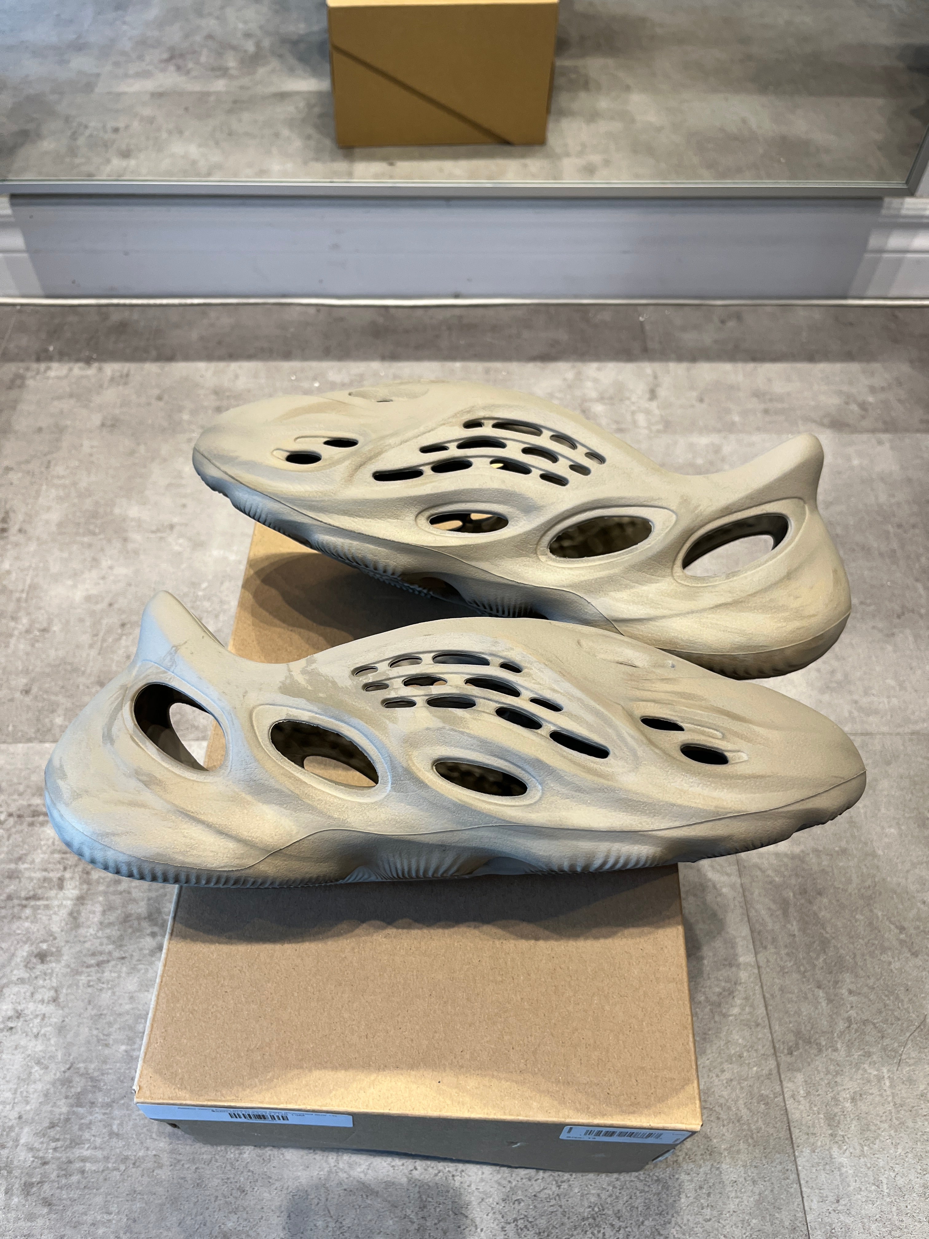 Adidas Yeezy Foam RNNR Stone Sage (Preowned Size 13)