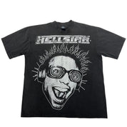 Hellstar Studios Rage Tee Washed Black (OVERSEAS EXCLUSIVE) - Worn Once, brand new, size XL – photo 1 of 2