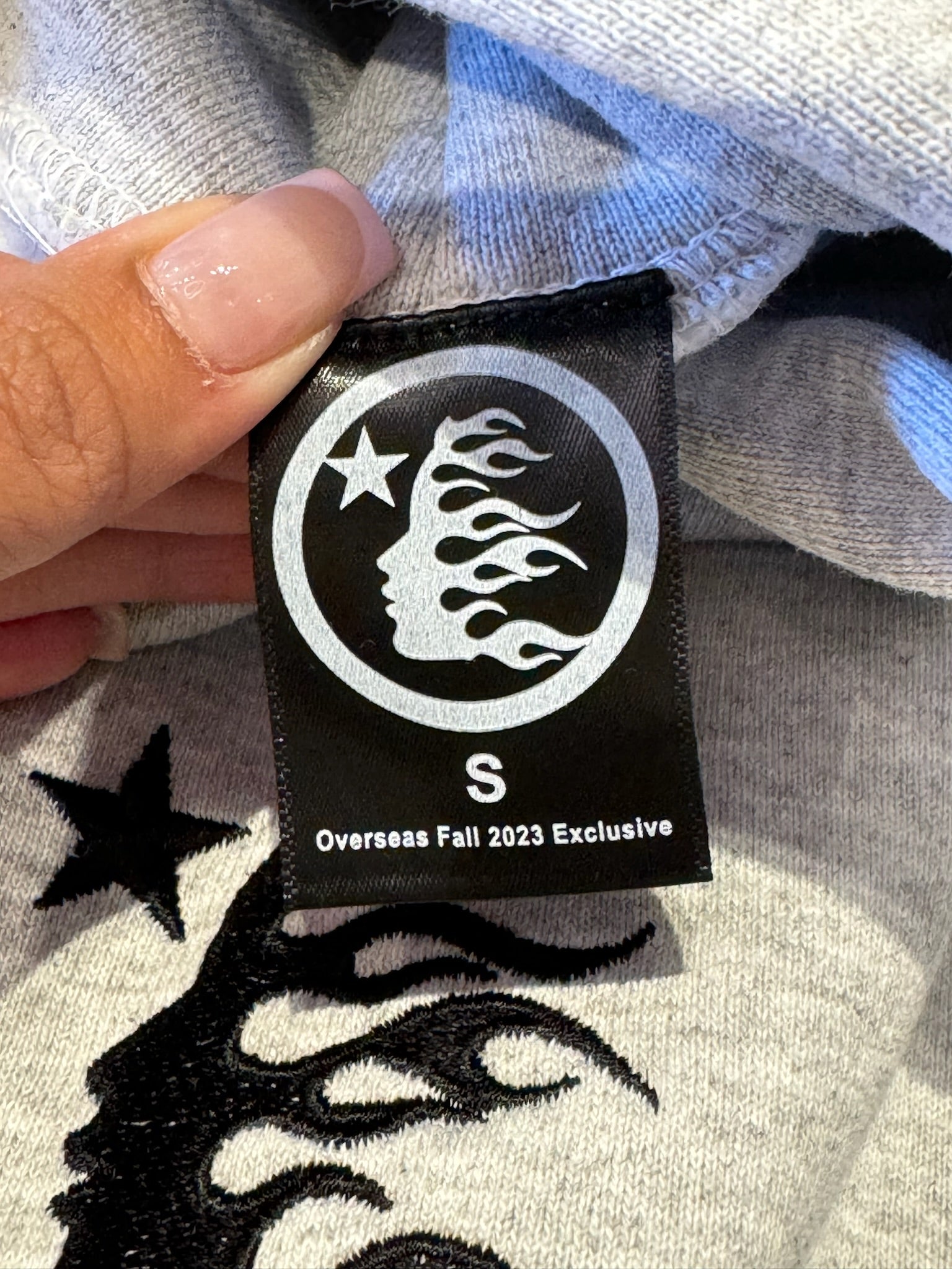 Hellstar Studios Speed Hoodie Ash Heather (OVERSEAS EXCLUSIVE), brand new – photo 3 of 5