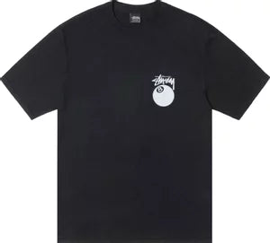 Stussy 8 Ball Tee Black/White