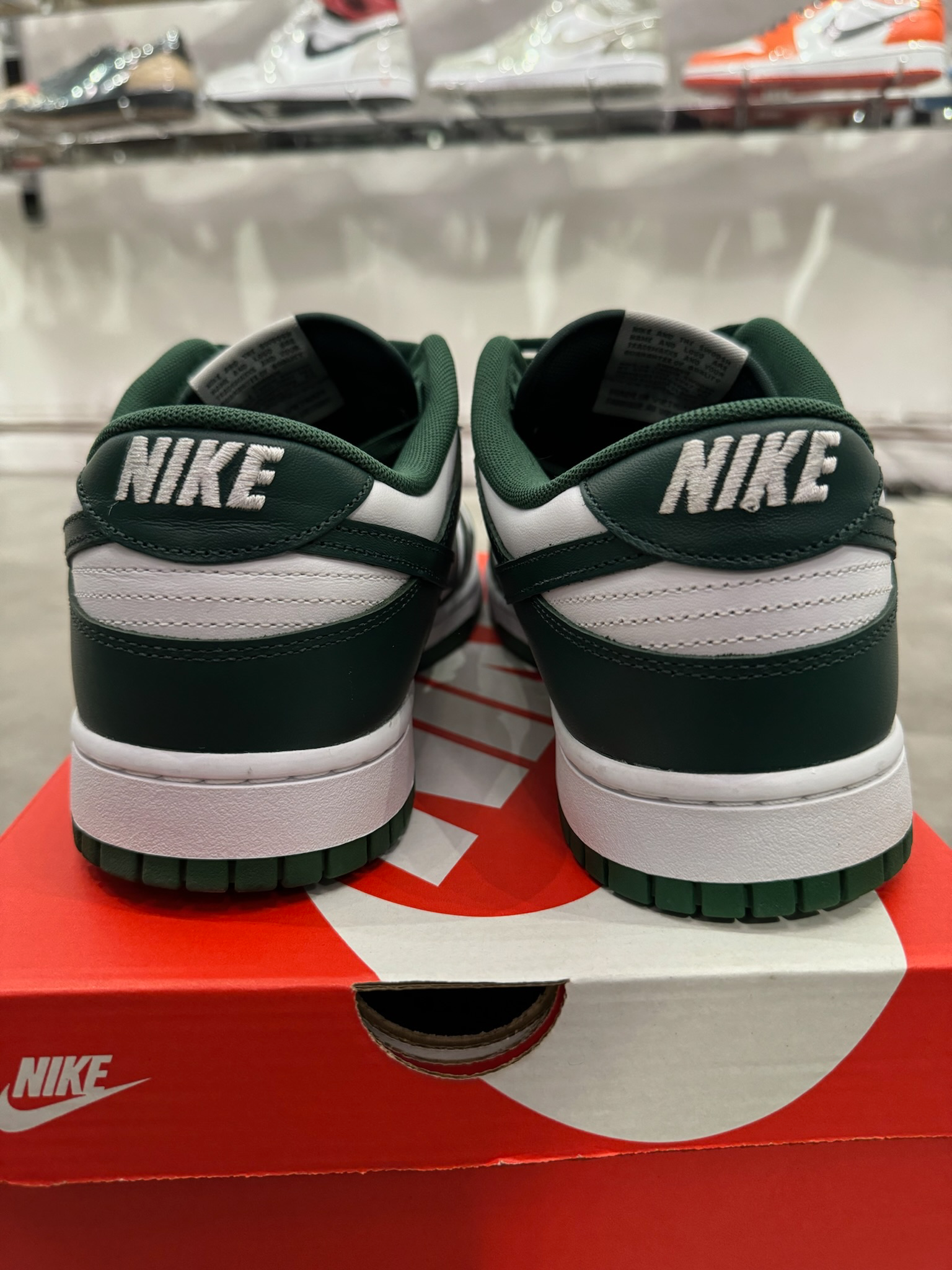 Nike Dunk Low Spartan Michigan State (Preowned Size 13)