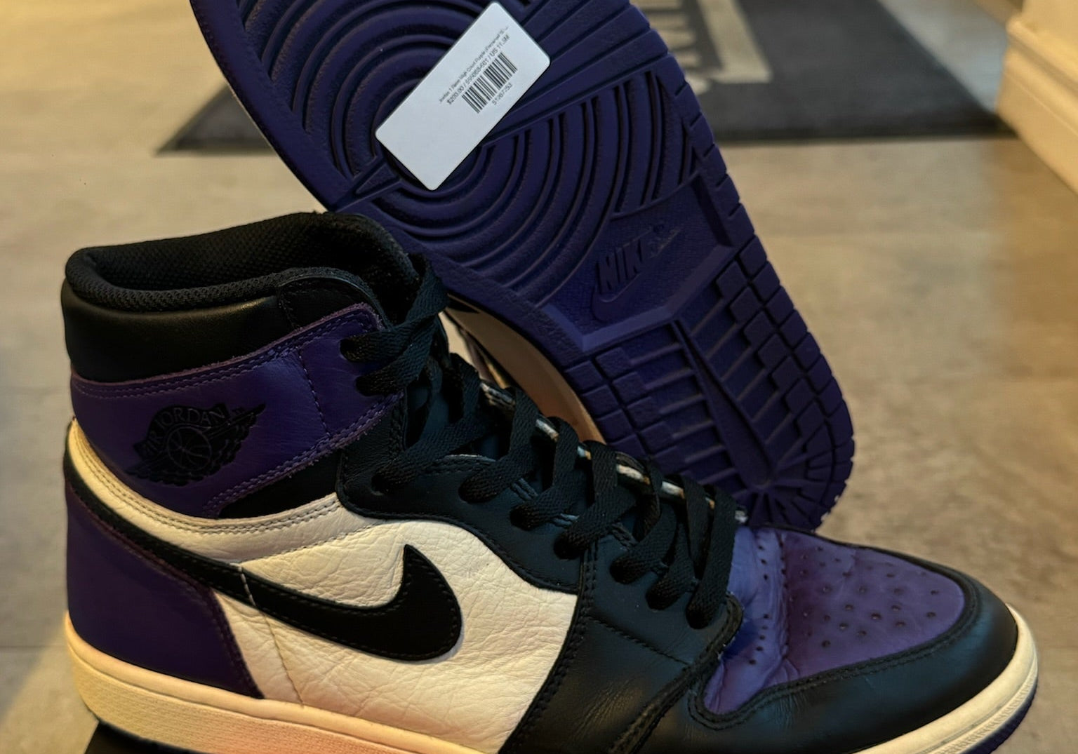 Jordan 1 Retro High Court Purple (Preowned Size 11.5)