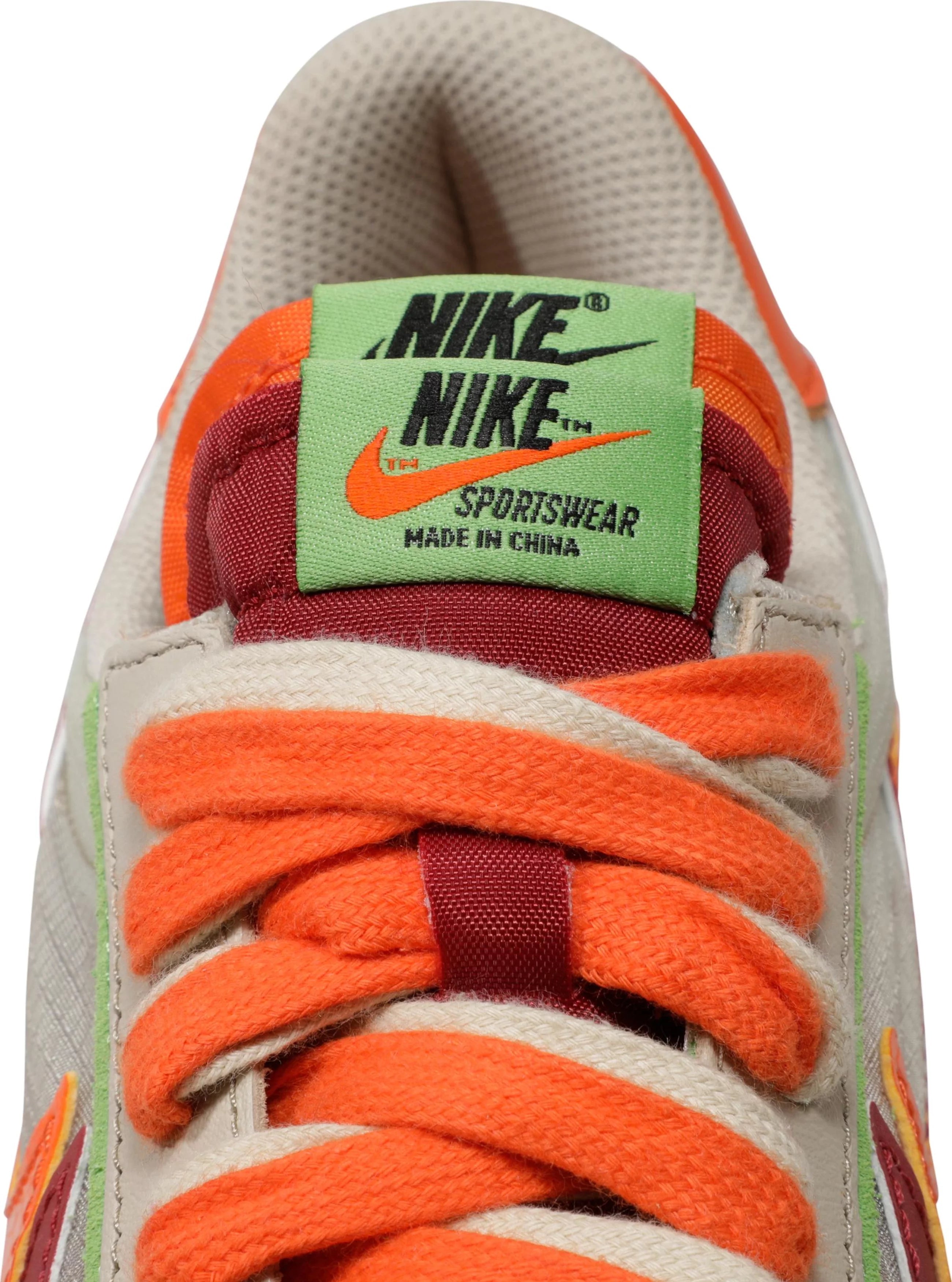 Nike X Sacai X LDV Waffle Clot Net Orange Blaze