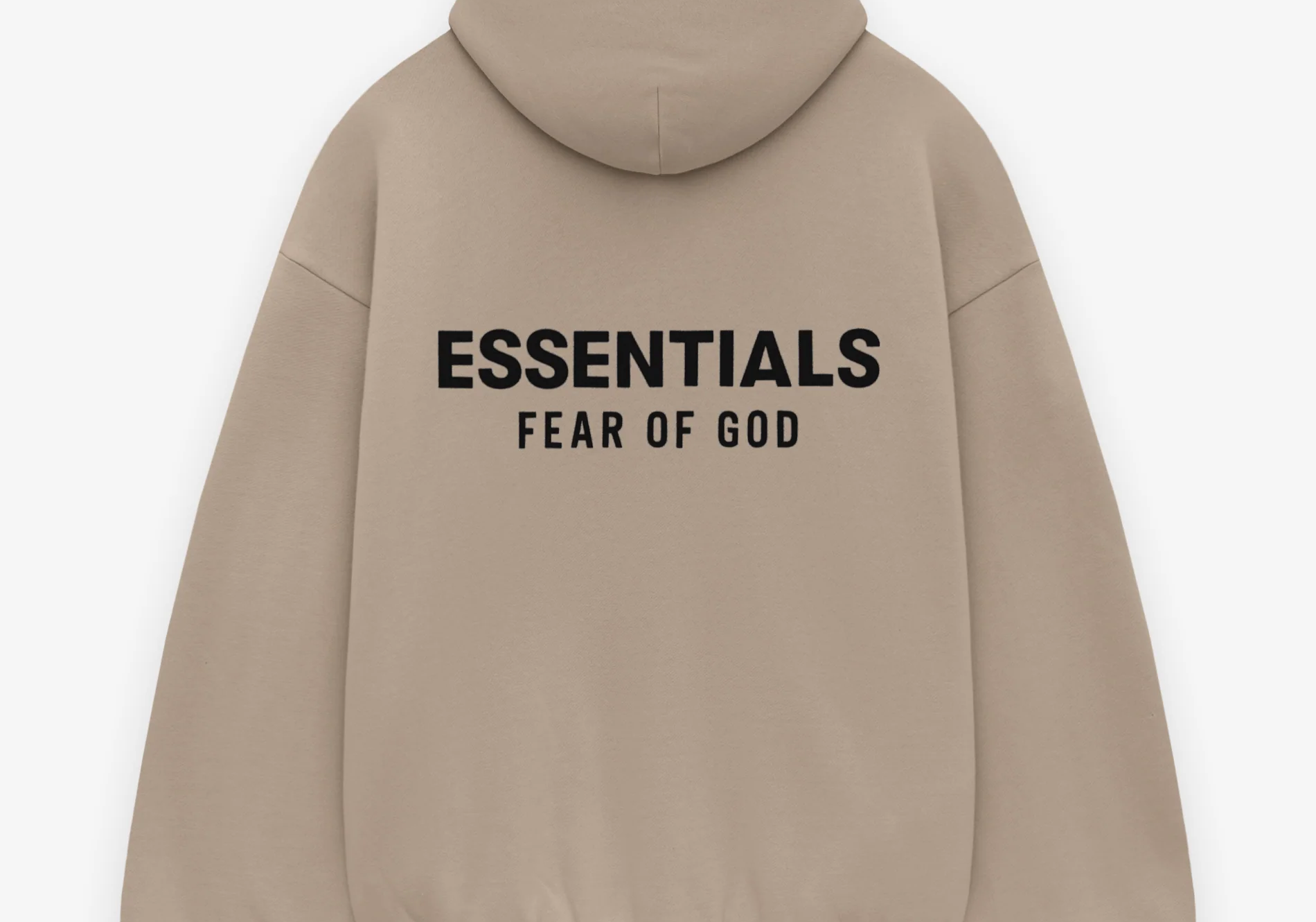 Fear of God Essentials Fleece Hoodie Desert Sand (FW24)