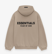 Fear of God Essentials Fleece Hoodie Desert Sand (FW24)