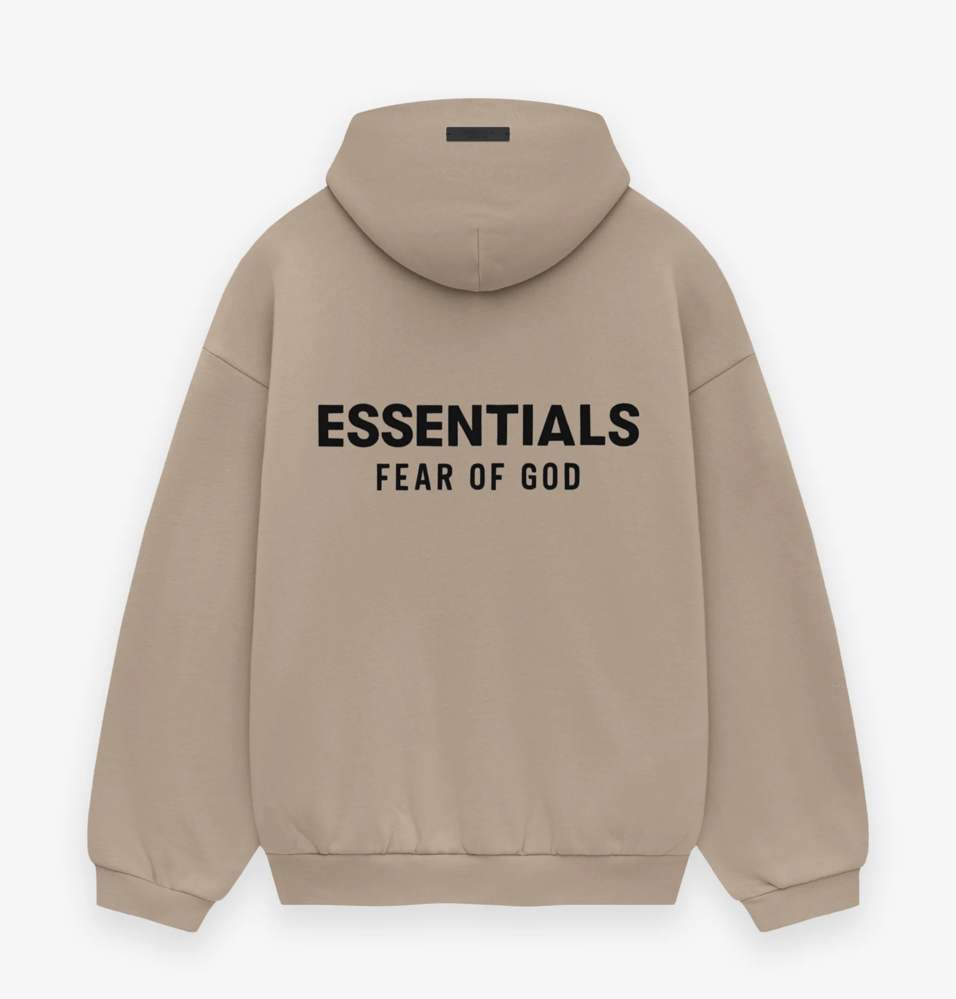 Fear of God Essentials Fleece Hoodie Desert Sand (FW24)