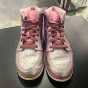 Jordan 1 Mid Pink Rose (GS) (Preowned)