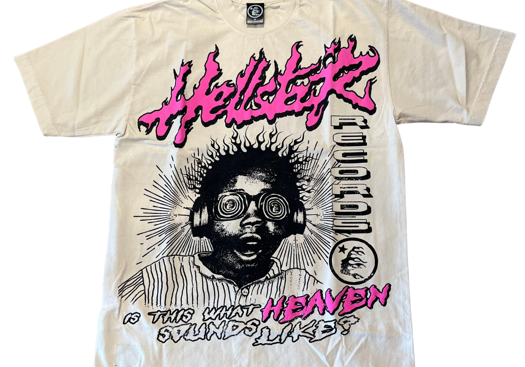 Hellstar Studios Sounds Like Heaven Tee Cream (OVERSEAS EXCLUSIVE)