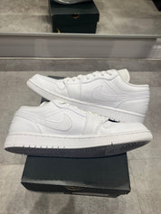 Jordan 1 Low Triple White (Preowned)