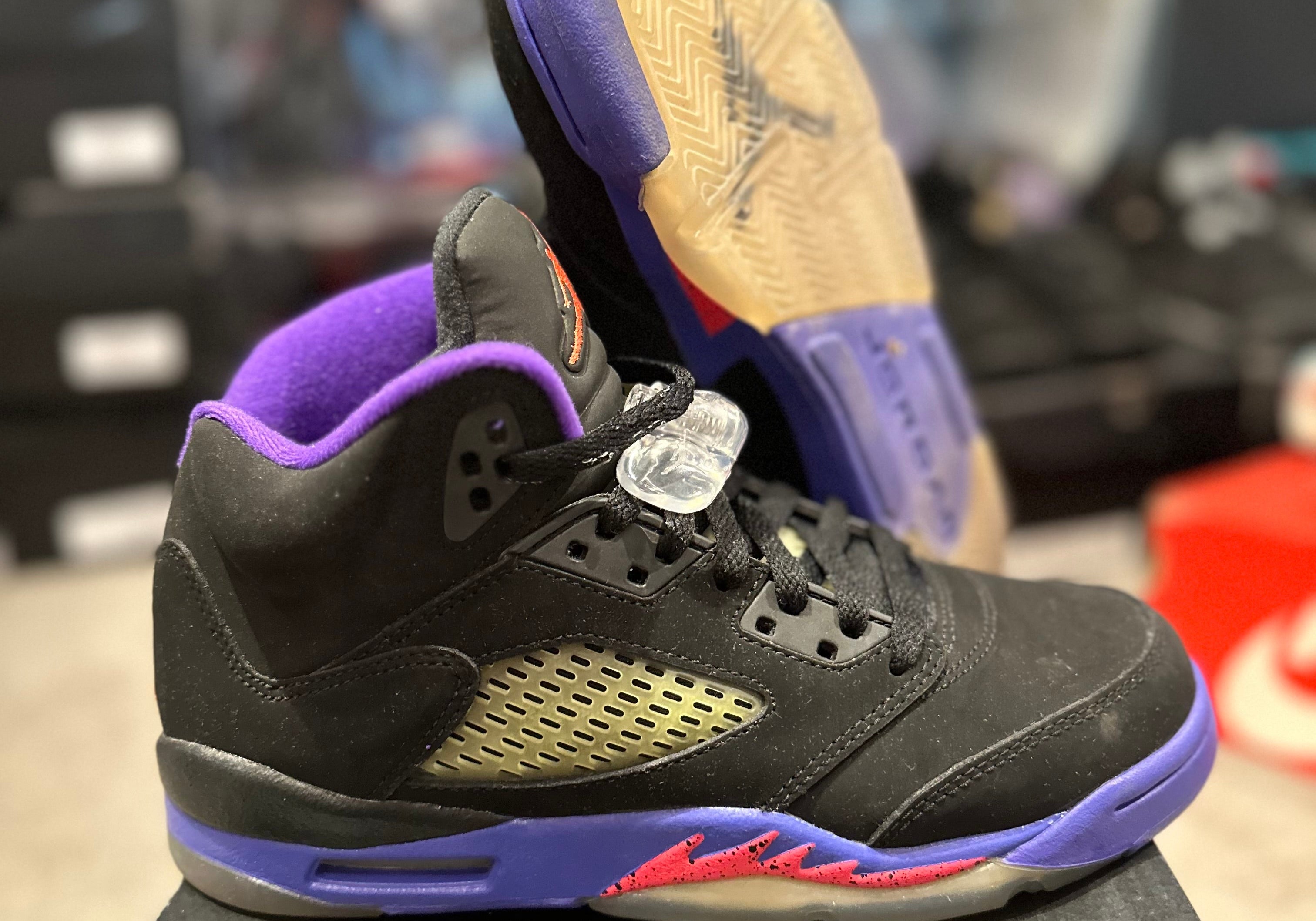 Jordan 5 Retro Raptors Fierce Purple (GS) (Preowned)