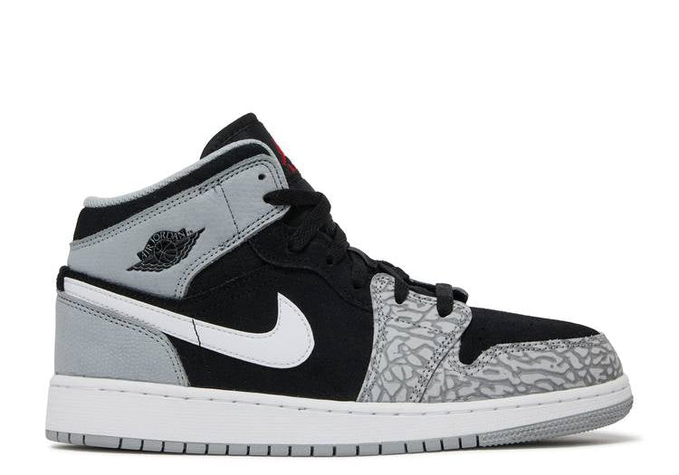 Jordan 1 Mid SE Elephant Print (GS)