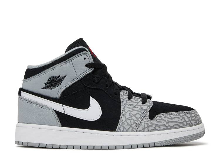 Jordan 1 Mid SE Elephant Print (GS)