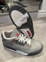 Jordan 3 Retro Cool Grey (Preowned Size 10)