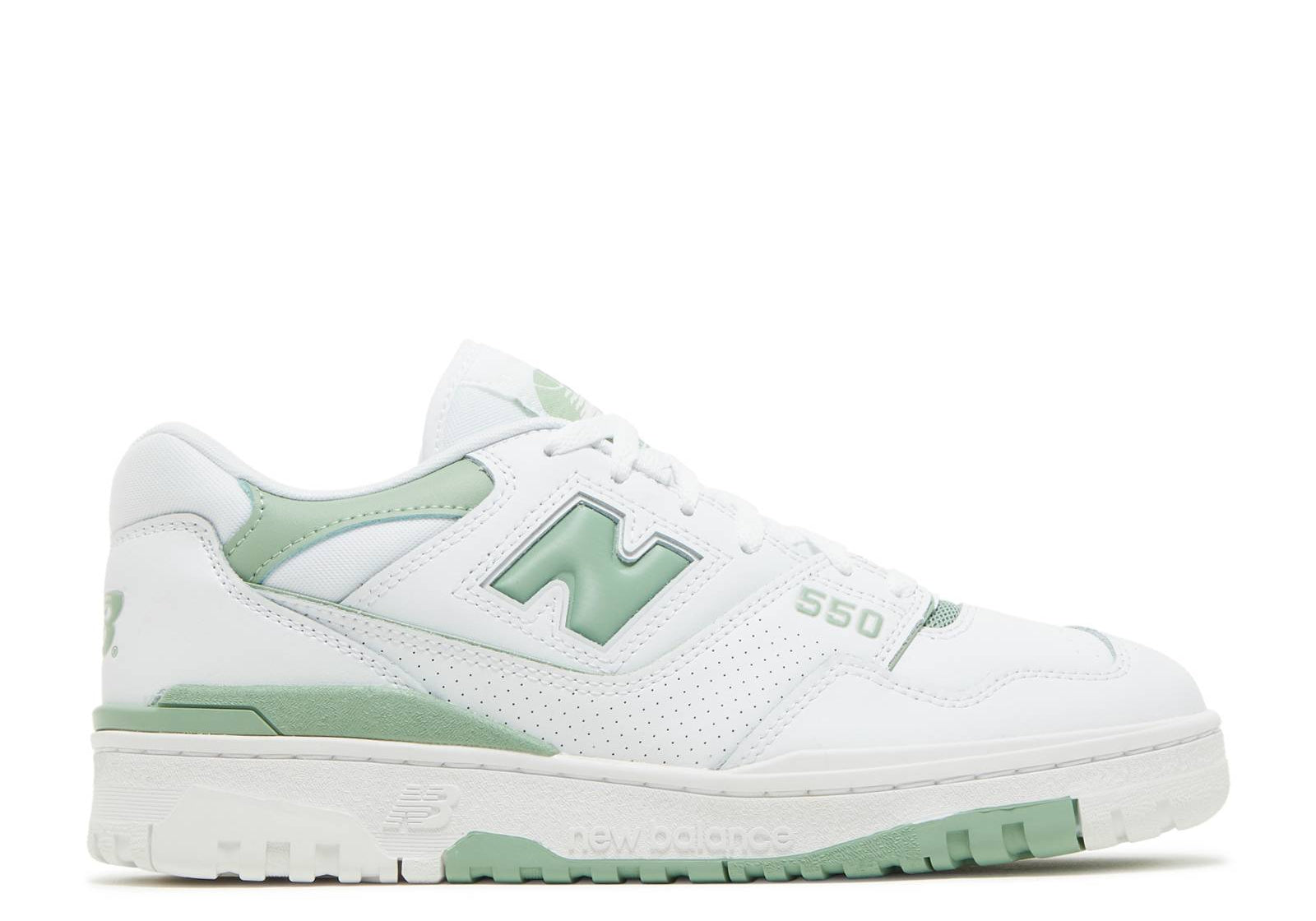 New Balance 550 White Mint Green