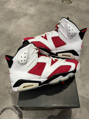 Jordan 6 Retro Carmine (2021) (Preowned Size 10.5 8/10)