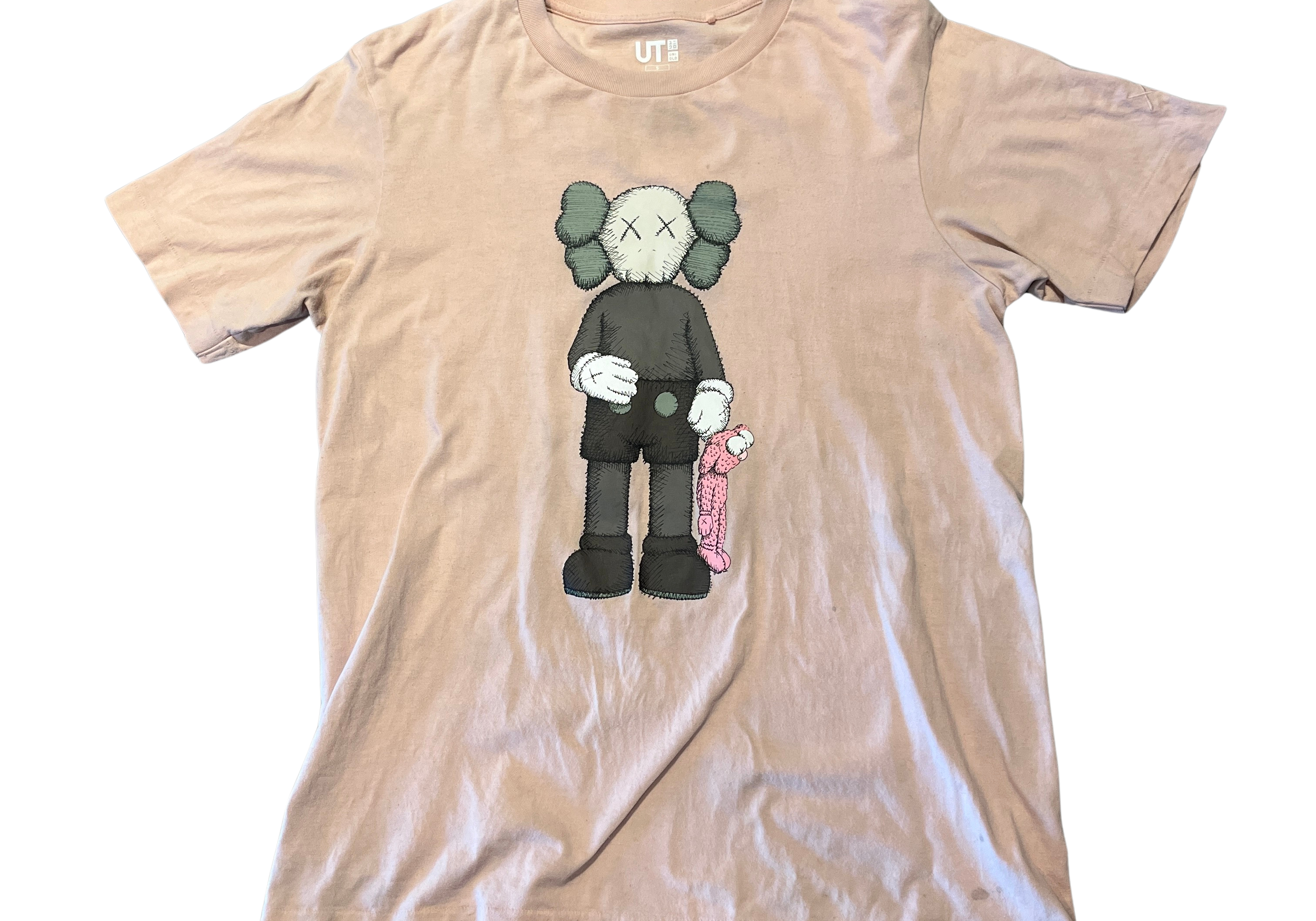 Kaws X Uniqlo Companion Tee (US Sizing) Pink (Preowned)