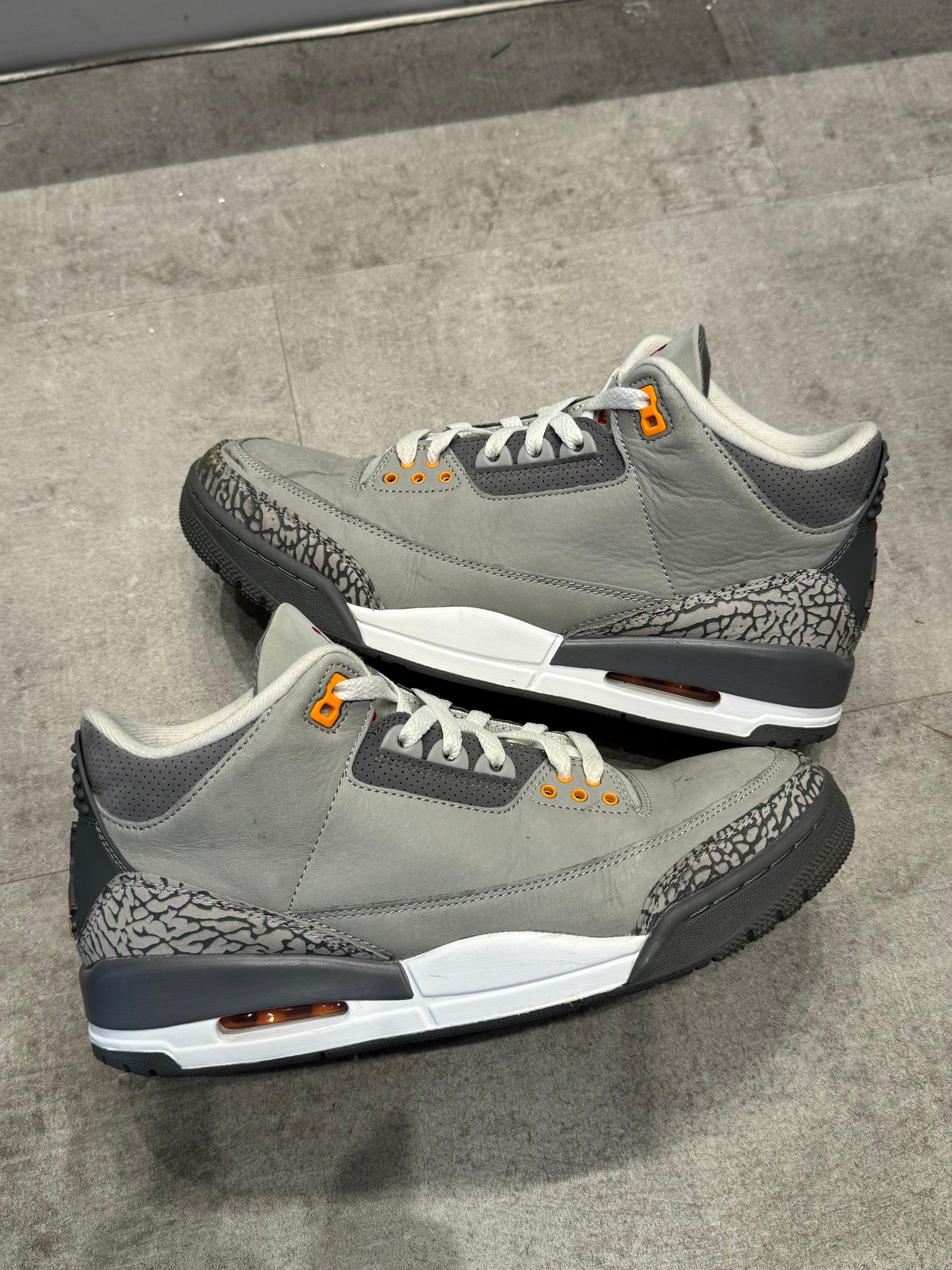 Jordan 3 Retro Cool Grey (Preowned Size 10)