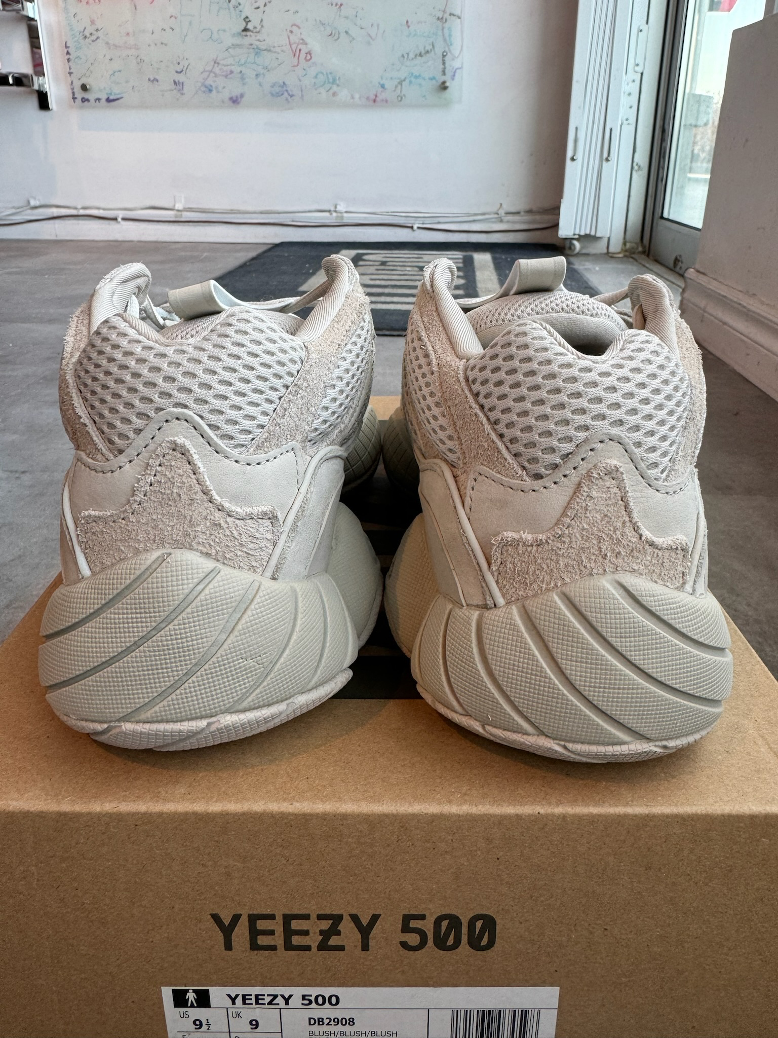 Adidas Yeezy 500 Blush (Preowned Size 9.5)