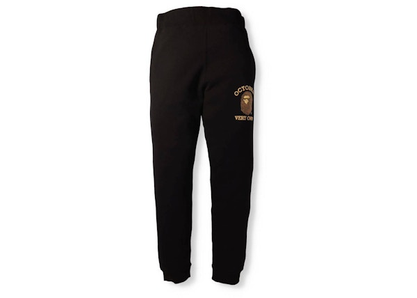 BAPE x OVO Slim Fit Sweatpants Black