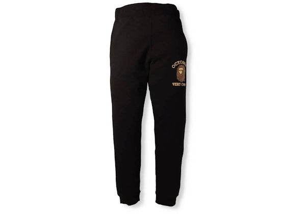 BAPE x OVO Slim Fit Sweatpants Black (Preowned)