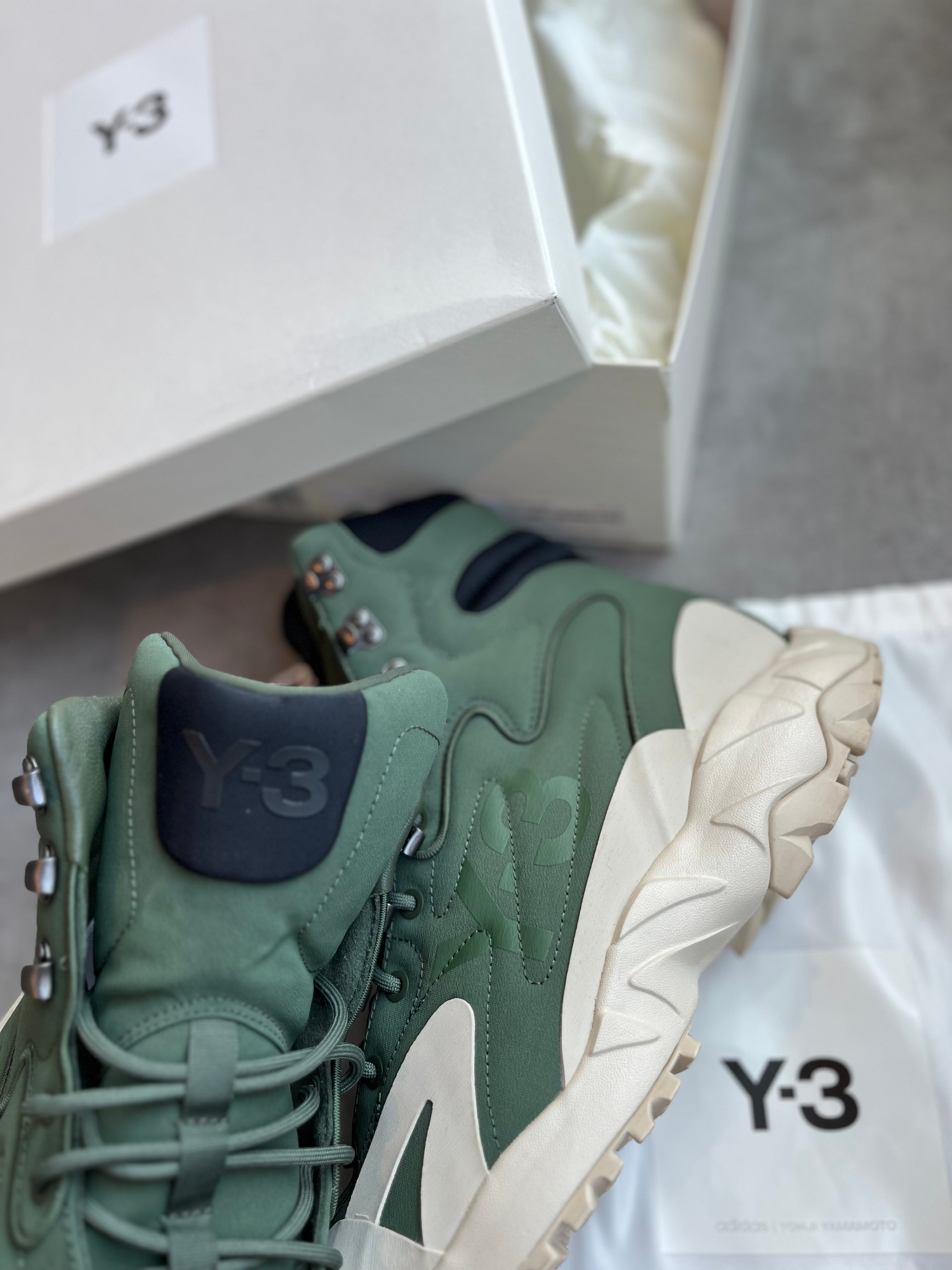 Adidas Y-3 Notoma Shadow Green (Preowned)